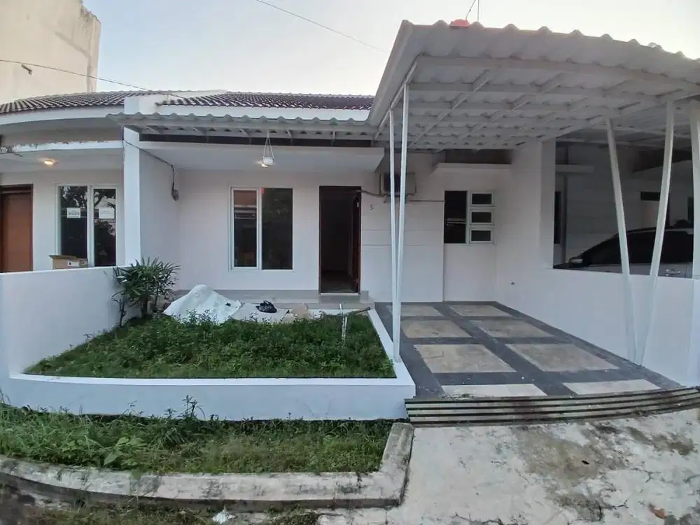 Rumah Modern Minimalis Nyaman Semi Furnished