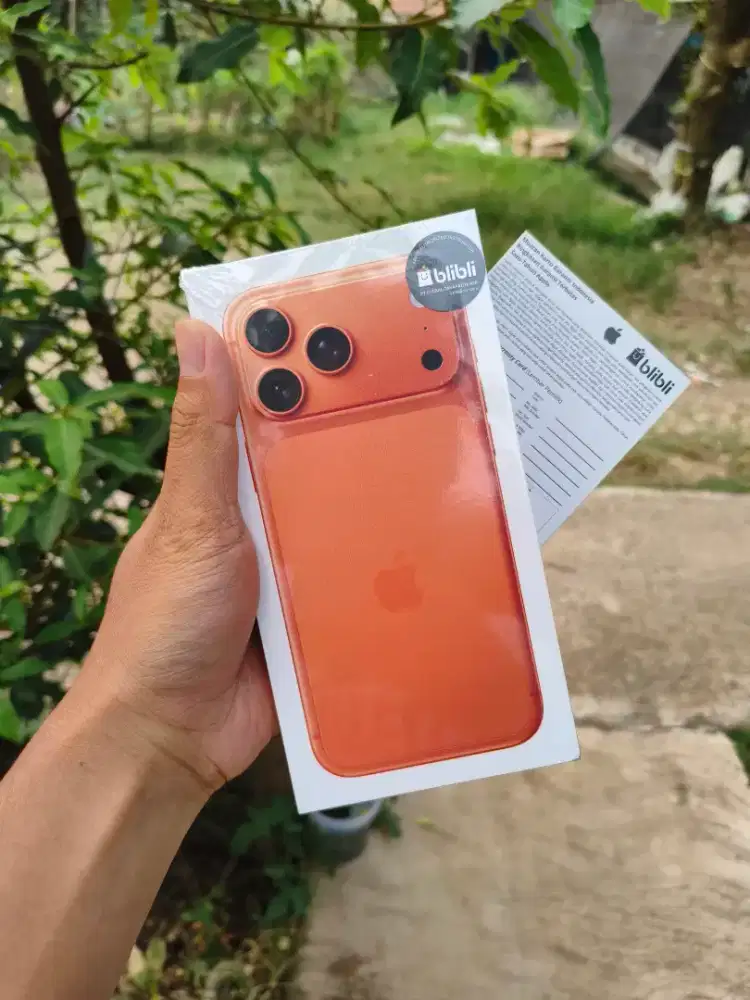 iPhone 17 Pro Max Garansi 2 Tahun BNIB Segel