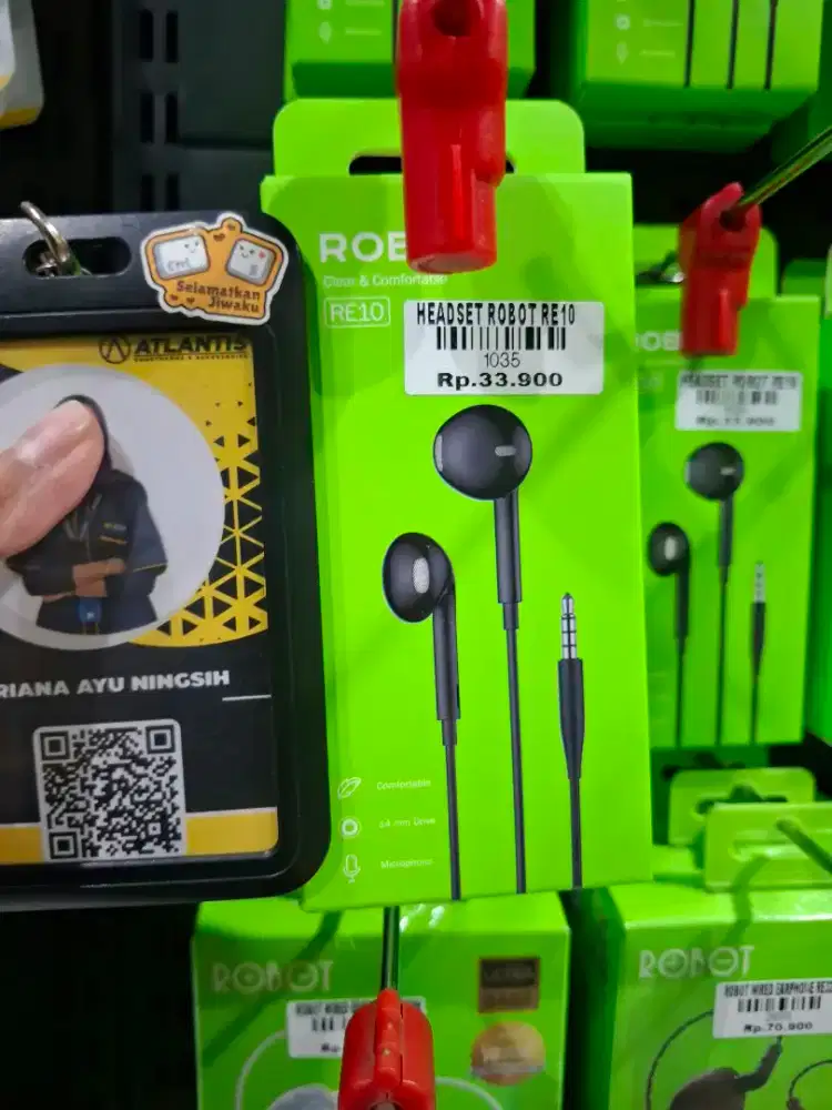 HEADSET ROBOT RE10 | ATLANTIS DAHSYAT