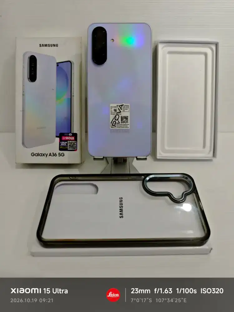 Samsung A36 5G 8/256 Gb Mulus98% Garansi Ex Resmi Fullset bs TT/BT