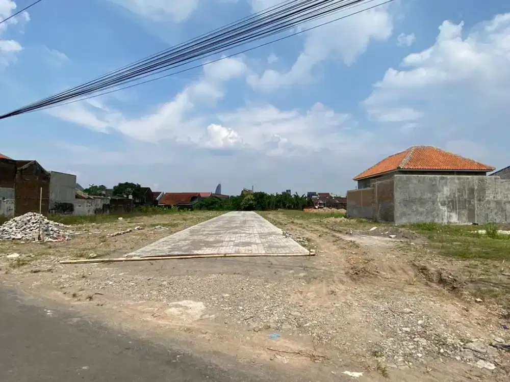 DIJUAL TANAH KAVELING SIAP BANGUN DI GENTAN SUKOHARJO