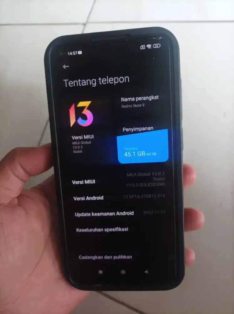 Redmi note 9 4/64