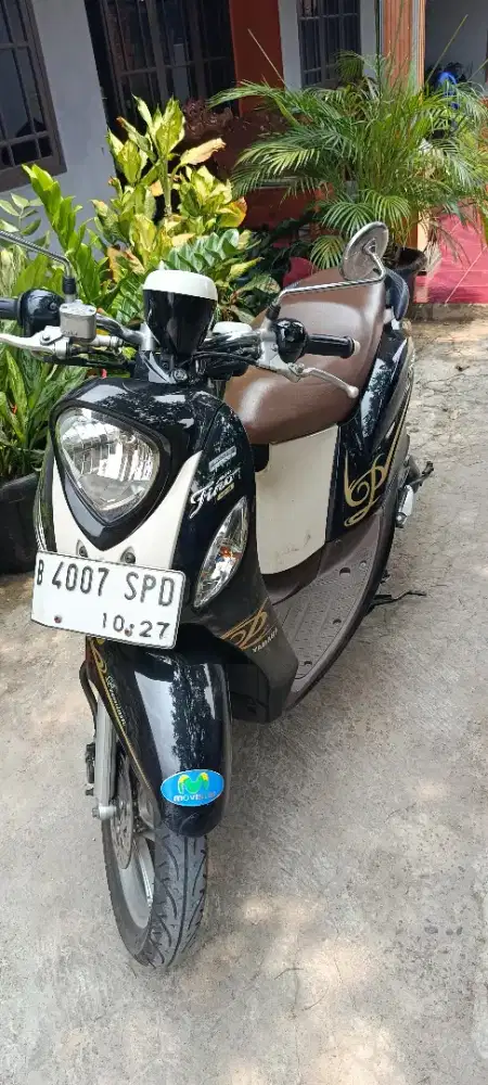 Yamaha fino premium 2016 gress