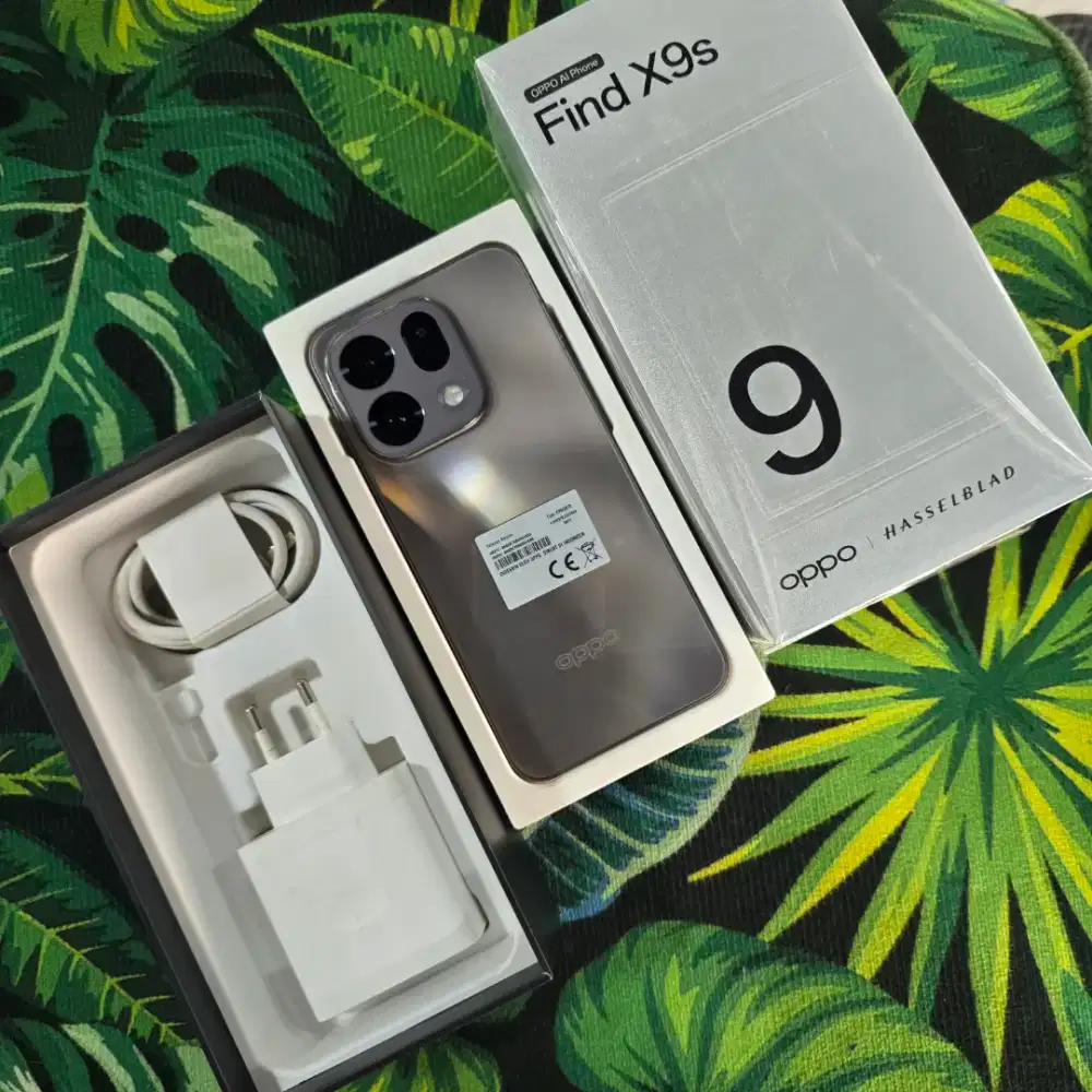 Oppo find x9s 5G 12/512 GB Garansi juni 2027