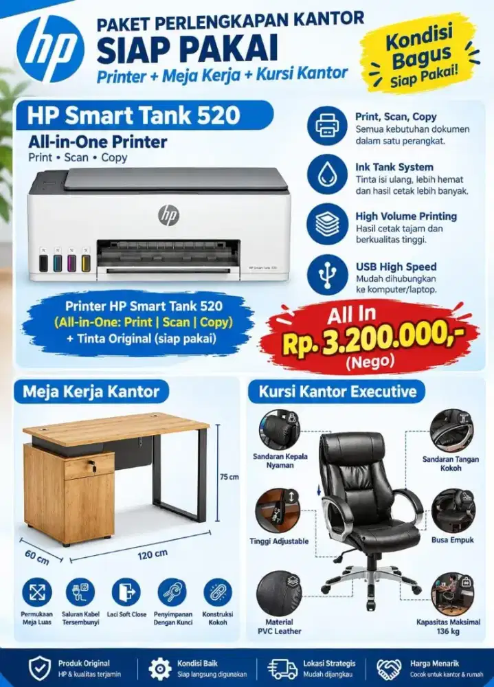 Paket Perlengkapan Kantor