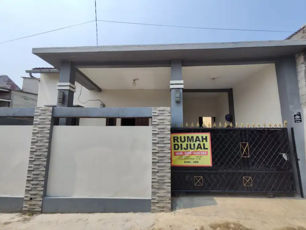 Rumah 15 Menit ke Stasiun Bogor Kot Siap Huni Dibantu KPR J-58936