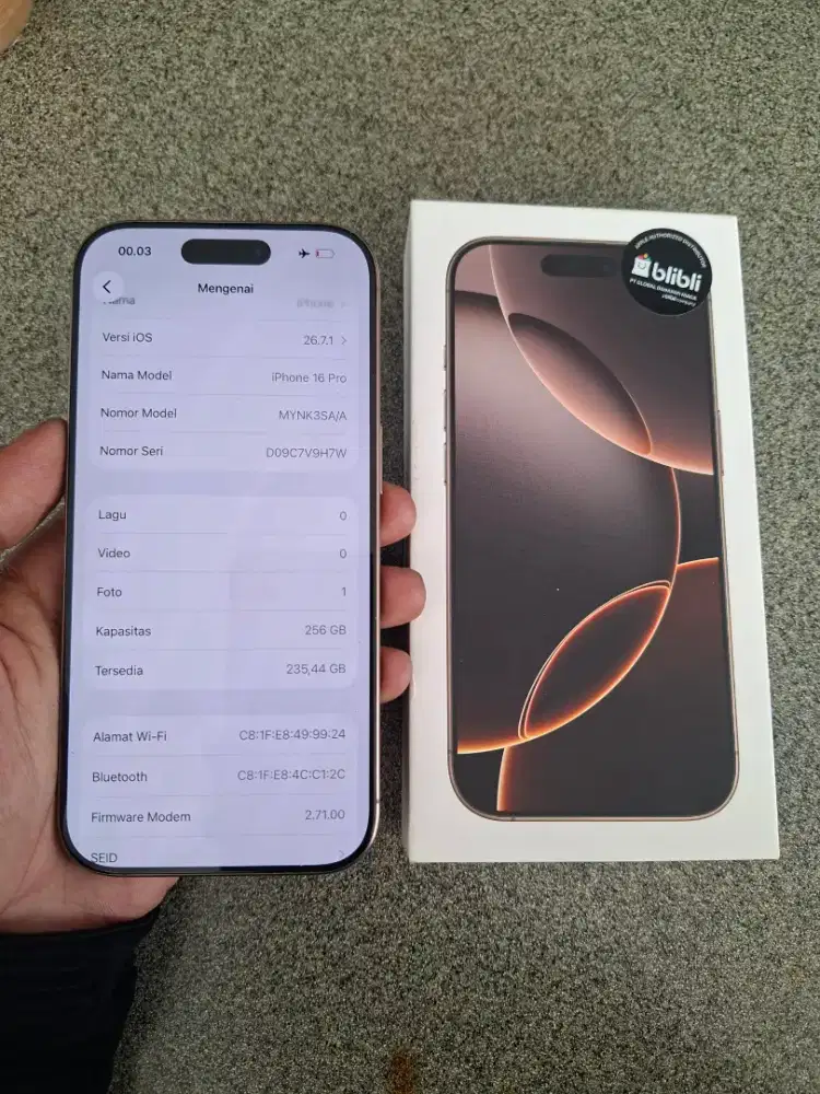 Iphone 16 Pro 256gb iBox