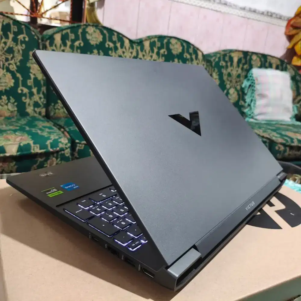 Laptop Gaming HP Victus Core i5 gen 12 ram 8GB RTX2050 4GB fulsett