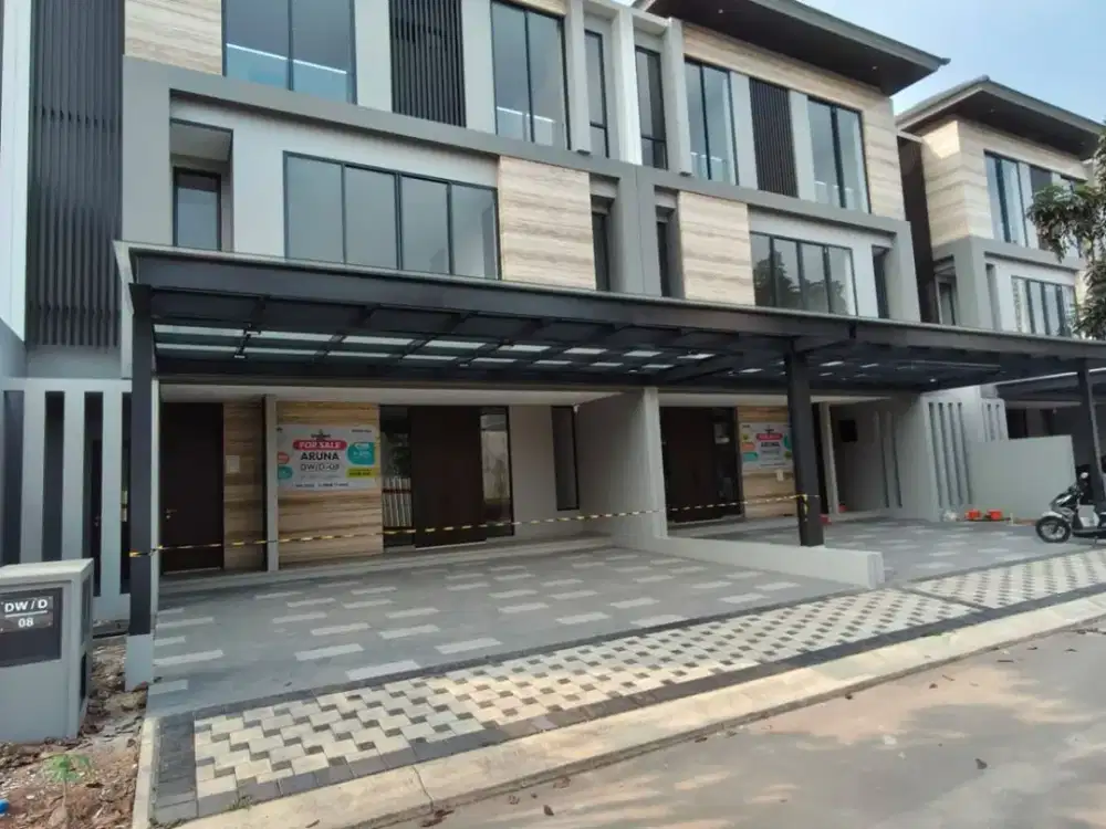 Dijual Rumah Modern Mewah Cluster Dharmawangsa Home Bintaro Jaya