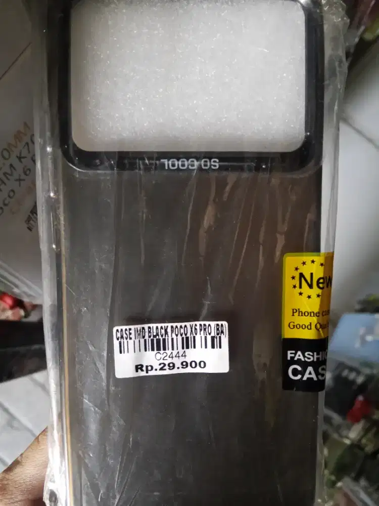 CASE IMD BLACK POCO X6 PRO