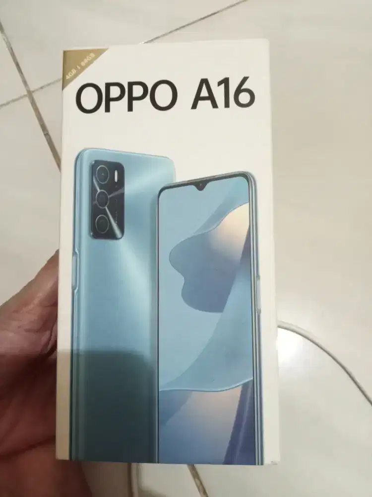DIJUAL HP OPPO A16 GREY