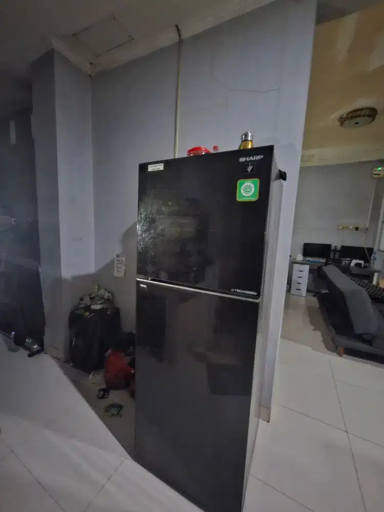 KULKAS SHARP 2 PINTU 329L INVERTER