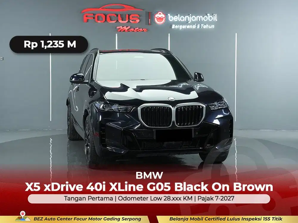 [GARANSI 5THN LOW KM] BMW X5 X 5 xDrive 40i XLine G05 2022/2023/2024