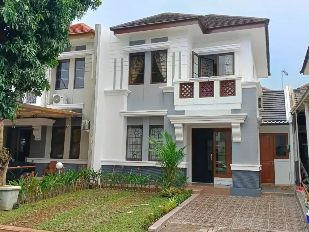 Rumah Renovasi The Green Vineyard BSD Semi Furnished