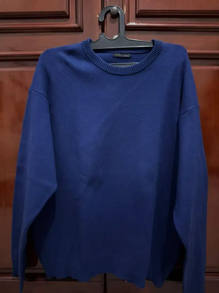 ZARA BLUE FIT JUMPER SWEATER ORIGINAL 1000%