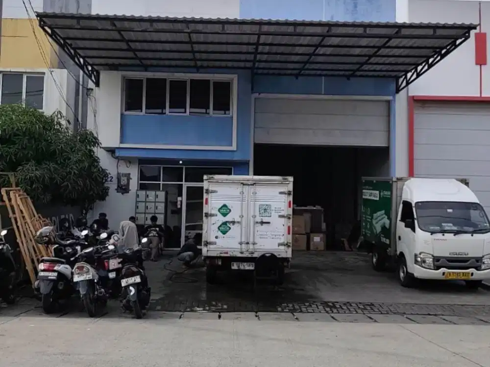 Disewakan gudang murah bagus lokasi strategis di Pergudangan Central Cakung Jakarta Timur siap pakai & siap usaha