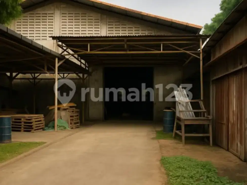 Dijual Pabrik Industri Ex Produksi Furniture Curug Tangerang