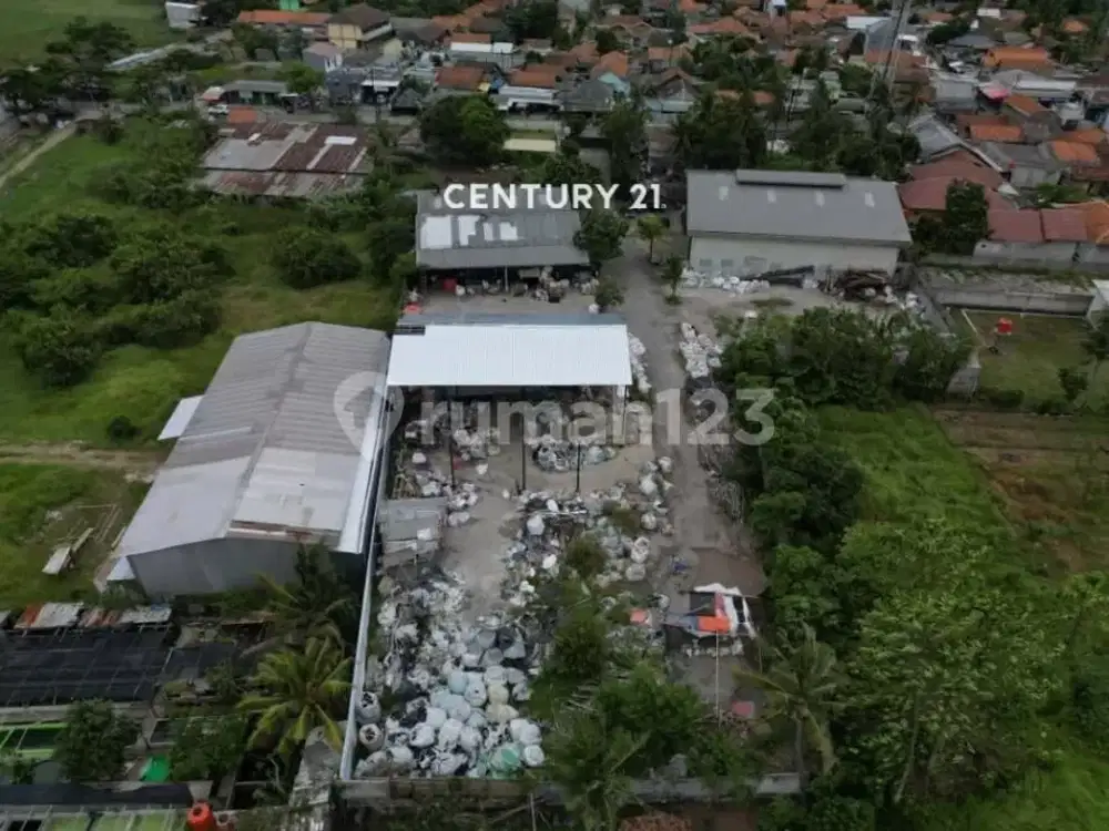 JUAL Tanah Dan Bangunan Cocok Untuk Pabrik Lokasi Rajeg Tangerang