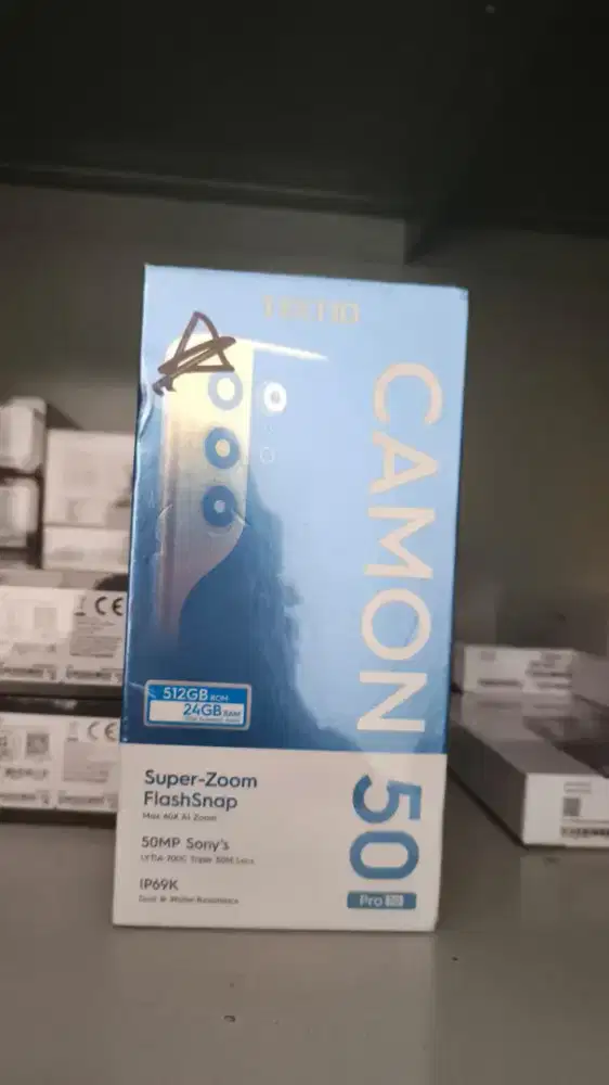 Tecno Camon 50 Pro 5G 12/256 New Garansi Resmi Promo Bandung