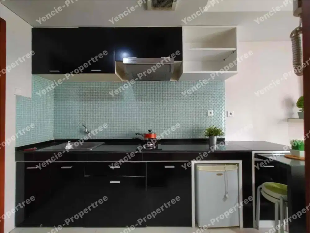 Disewakan tipe studio apartment royal mediterania garden residence