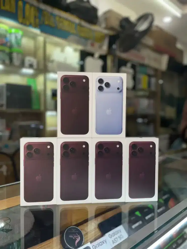 READY STCK NEW IPHONE 18PROMAX 256GB GARANSI RESMI IBOX