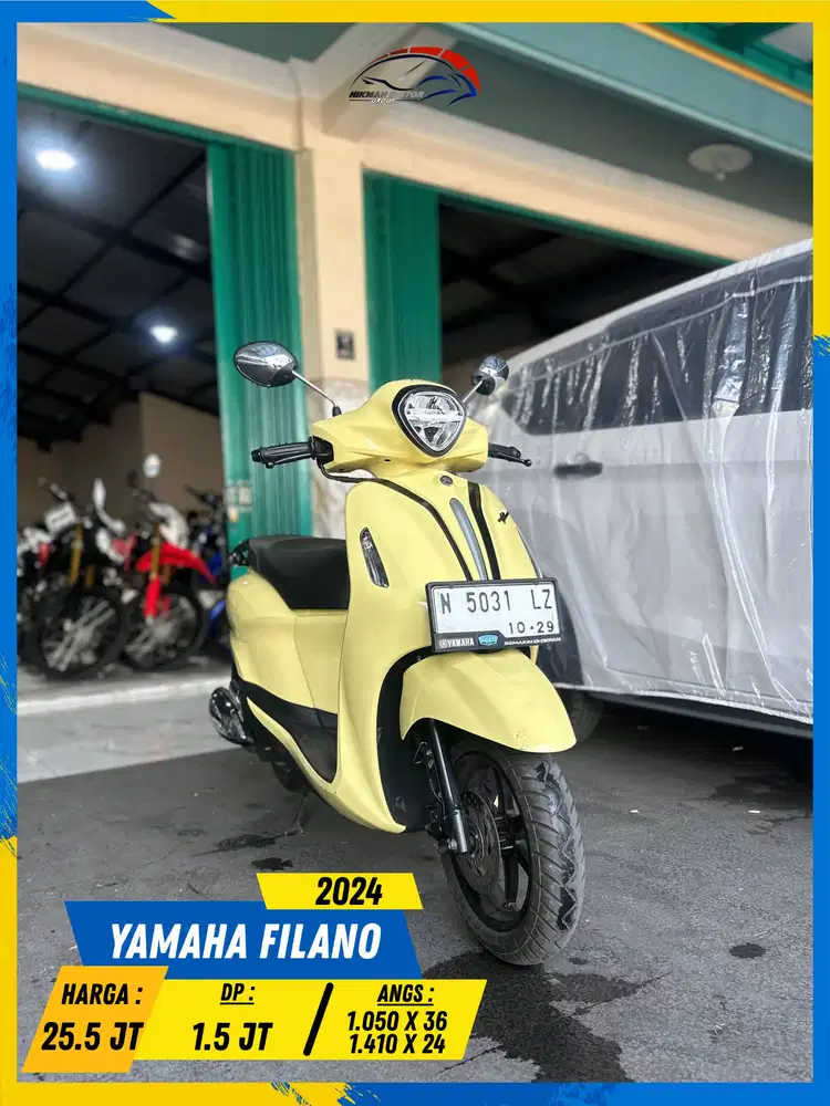 YAMAHA FILANO 2024 SIAP ANGKUT MASZEHH HIKMAH MOTOR KEPUH