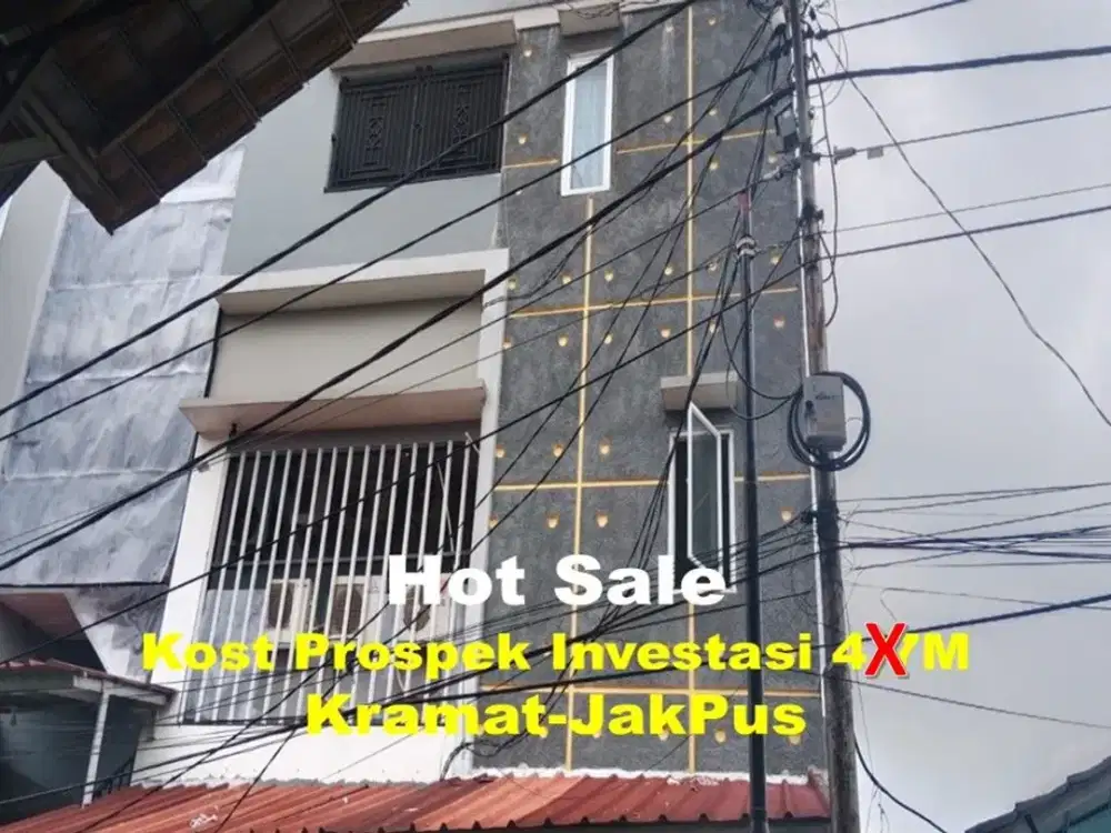 BU Kost Produktif akses motor Kramat Senen full furnished