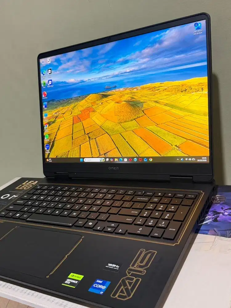 Laptop second omen 16 i7 1tb 32gb league of legends edition
