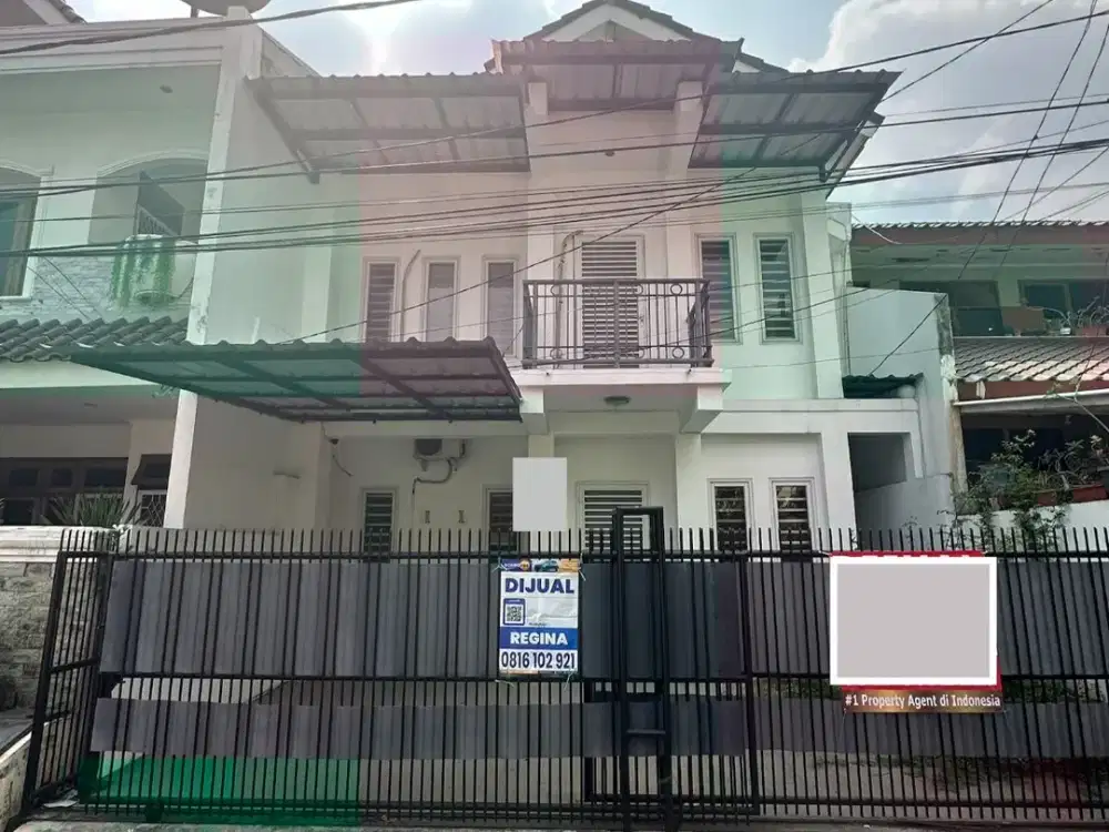 TURUN HARGA FOR SALE Rumah 2 lantai @Puri Indah Jkt Barat- Lokasi Strategis