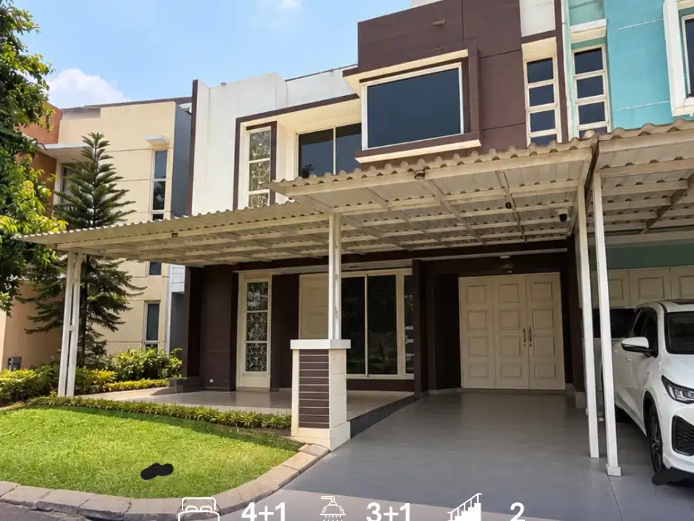 Rumah Semi Furnished Siap Huni di Gading Serpong