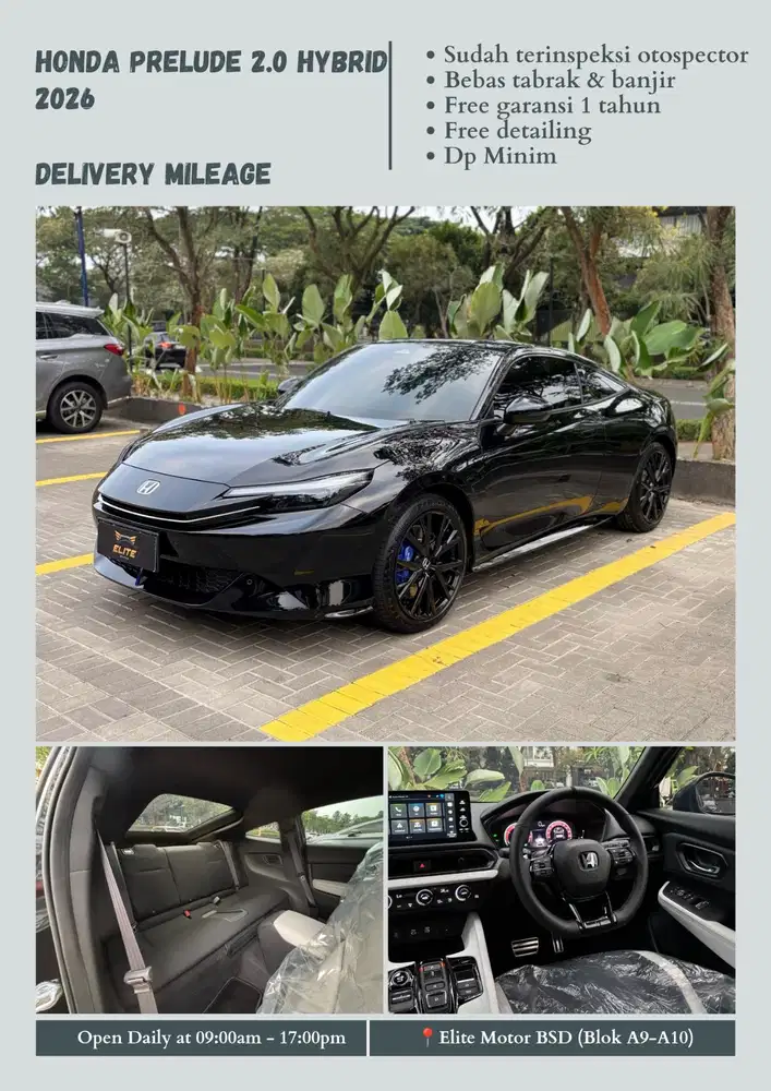 Honda Prelude 2.0 Hybrid 2026