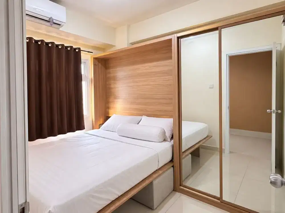 Sewa Tahunan Green Pramuka Tower Nerine 2br Furnish Unit Diatas Mall