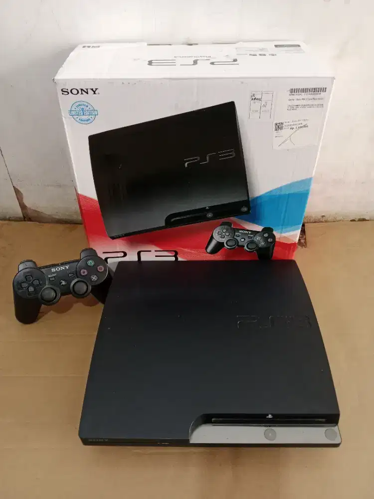 PS3 Slim Seri 25 500GB Murah Fullgame 30 Super Superslim 42 Second