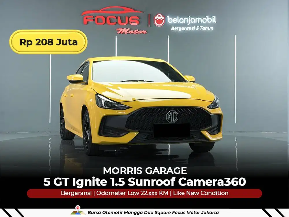 [ GARANSI 5THN ] MG Morris Garage 5 GT 5GT Ignite 1.5 2022/2023/2024