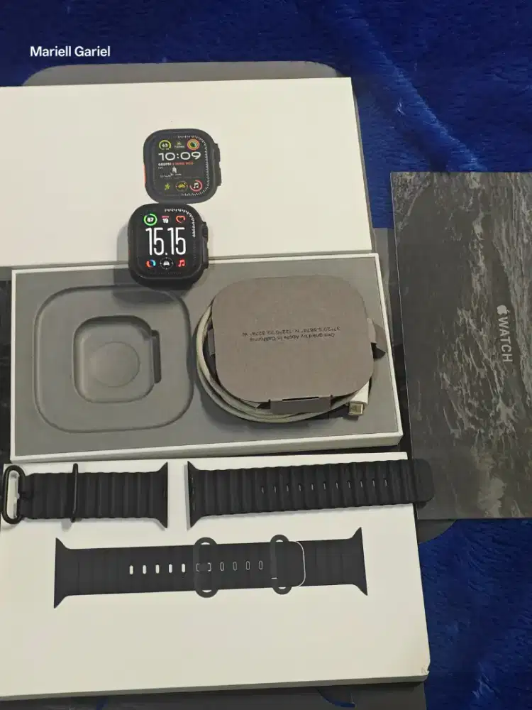 Apple Watch iWatch Ultra 2 BH 100 Black Titanium 49mm 2025 Fullset