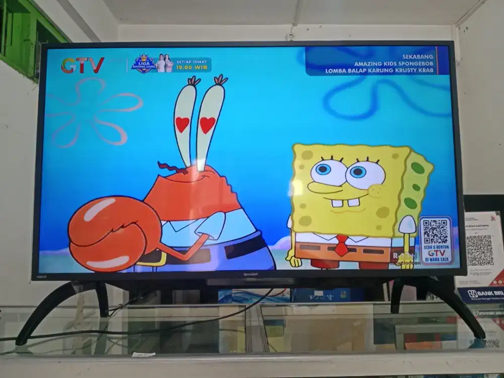 Digital TV 42 in Sharp Murah Smart Android 40 samsung Polytron Second