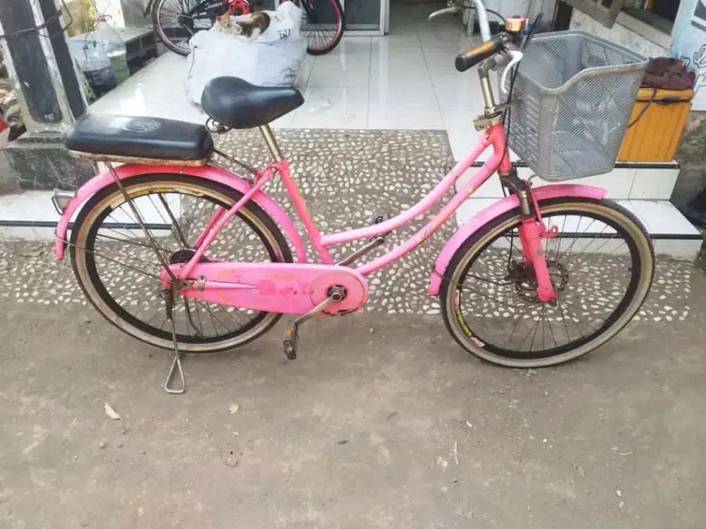 Sepeda keranjang bekas uk24