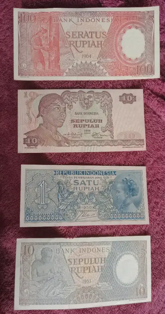 Borongan uang lama mulus
