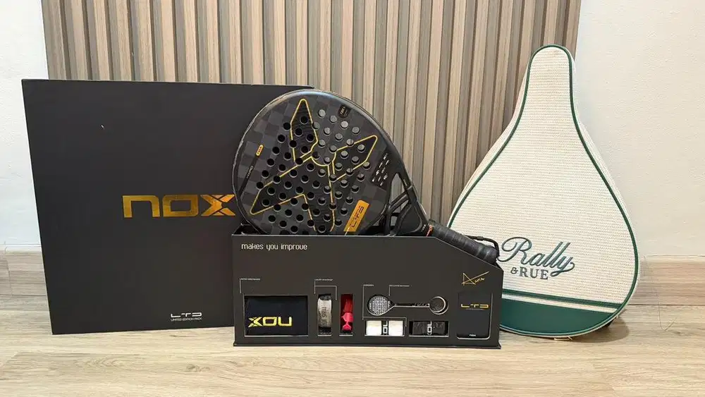 WTS Raket Padel NOX AT10 LTD Genius 18k Agustin Tapia