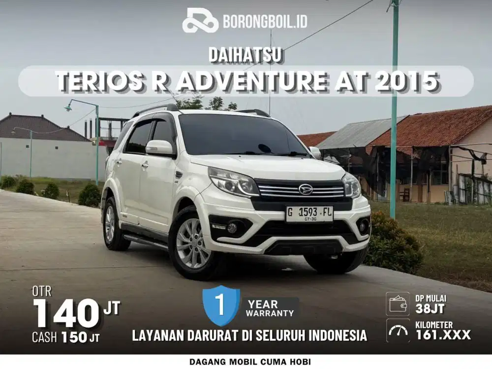 TERMURAH DAIHATSU TERIOS R ADVENTURE AT 2015 PUTIH ISTIMEWA