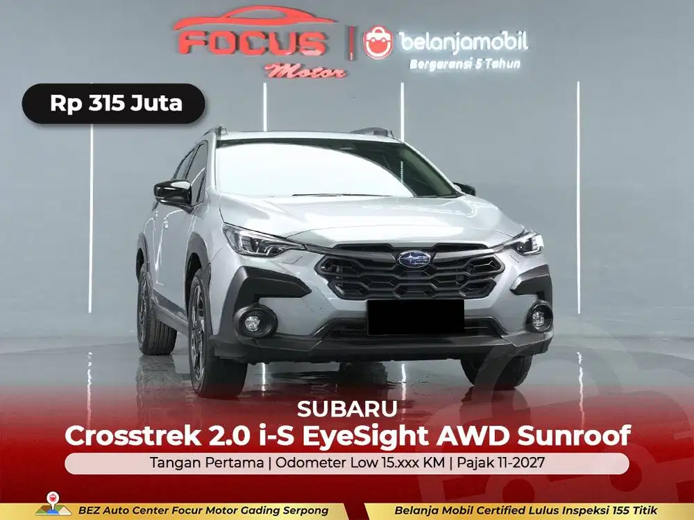 [GARANSI 5TH AWD KM 15RB] Subaru Crosstrek i-S EyeSight 2022/2023/2024