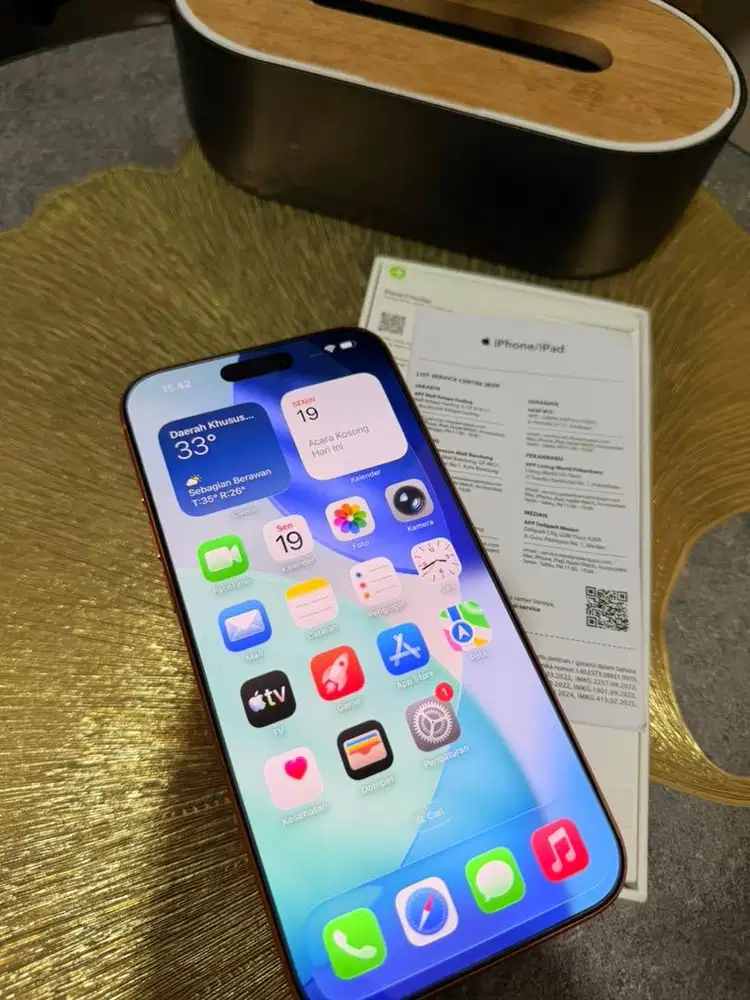 iphone 17 promax cosmic orange 256gb
