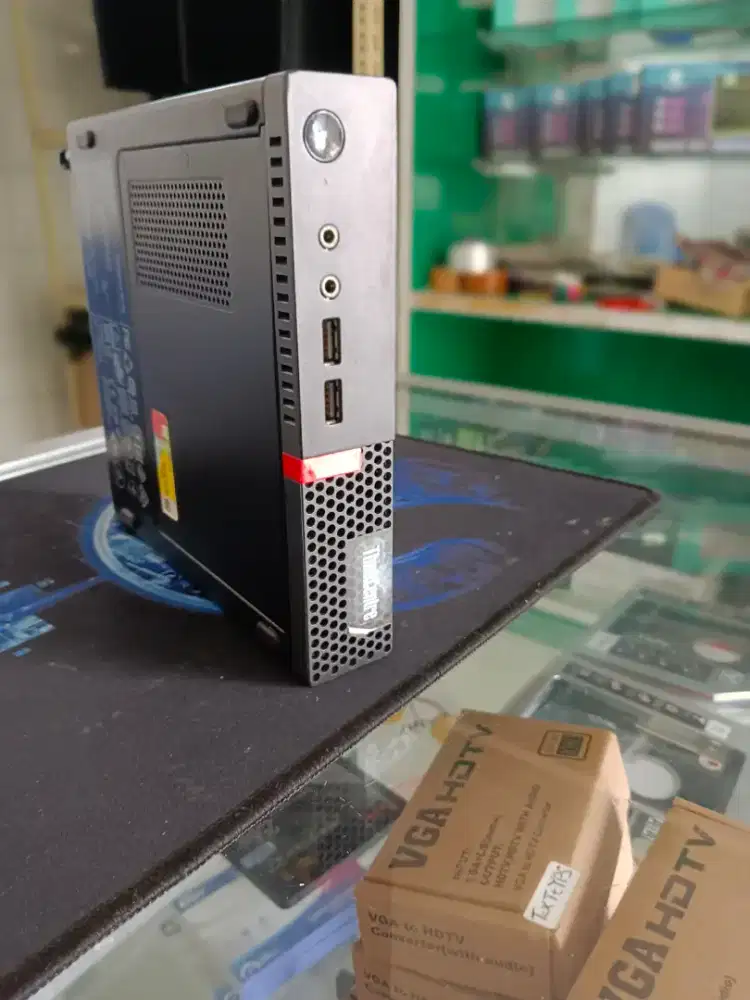 Mini PC Lenovo M710q Seken Core i5 Gen 7400t  RAM 8GB ddr4 SSD 240GB