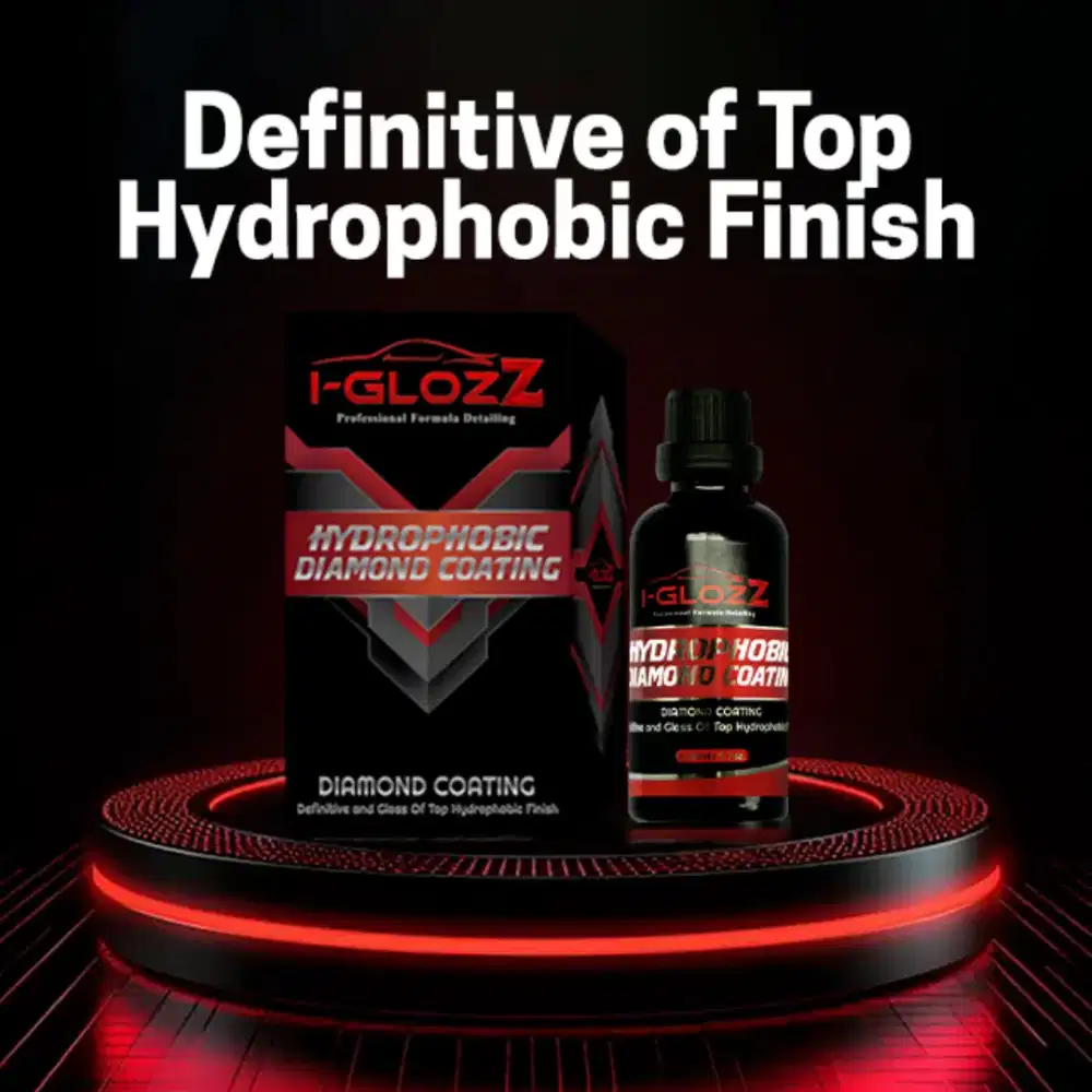 Iglozz Three Series Hydropobic for Coating.Membuat mobil Anda berkilau