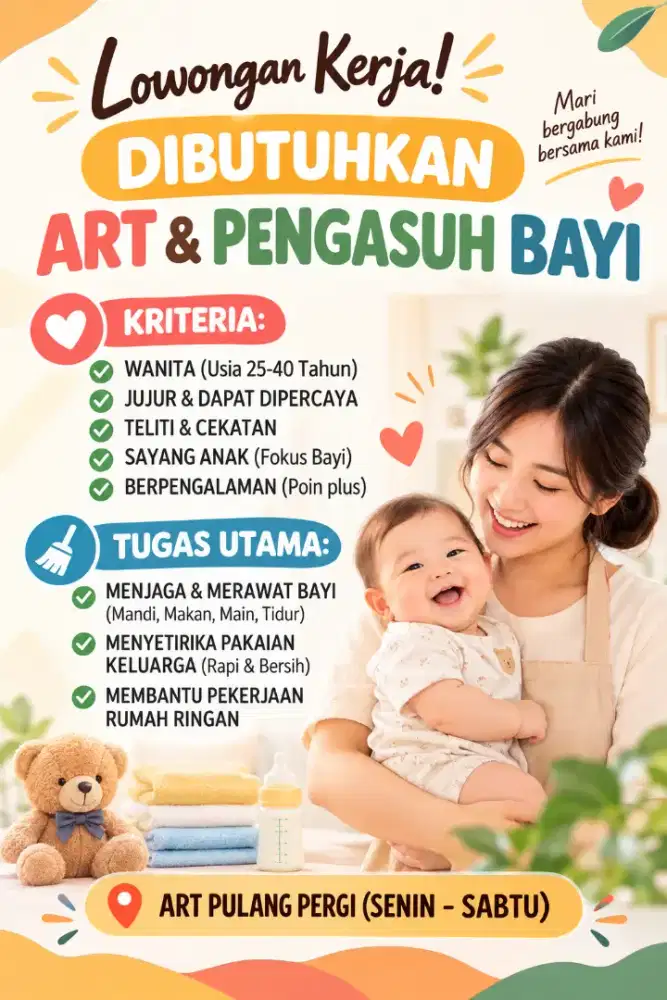 [DIBUTUHKAN] BABY SITTER