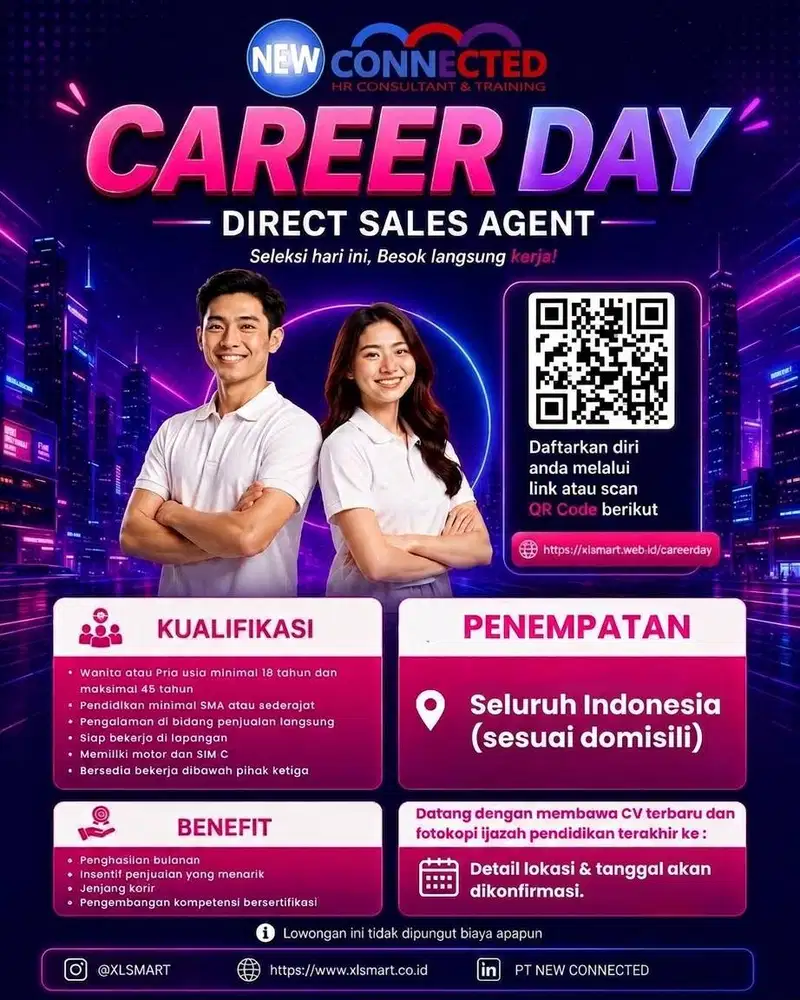 SALES / PROMOTOR NON FOOD (PRODUK XLSMART)