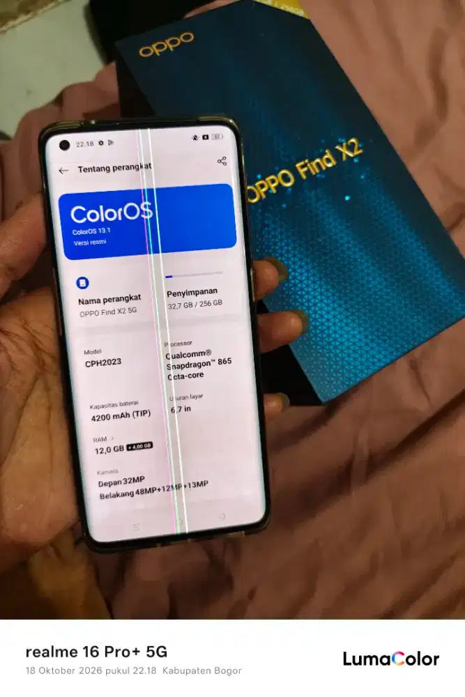 Oppo find x2 5g 12/256