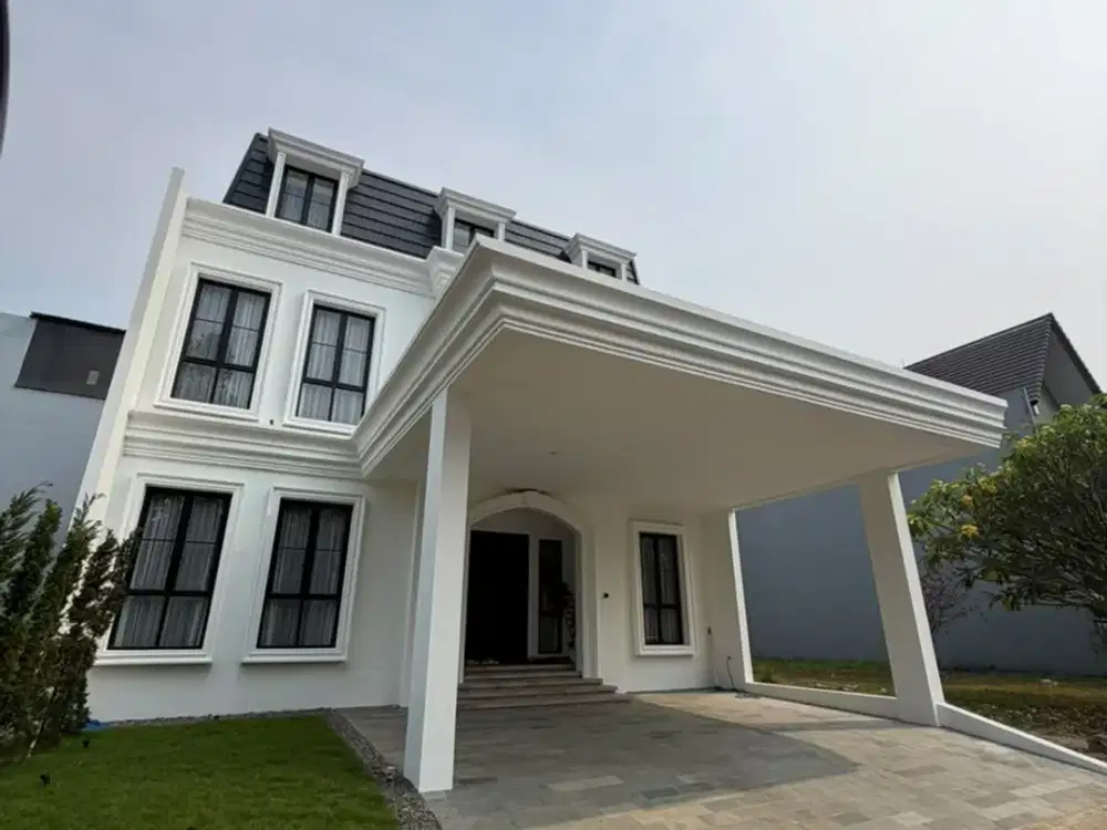 Dijual Rumah Baru Desain Mandiri di Alam Sutera, Semifurnish