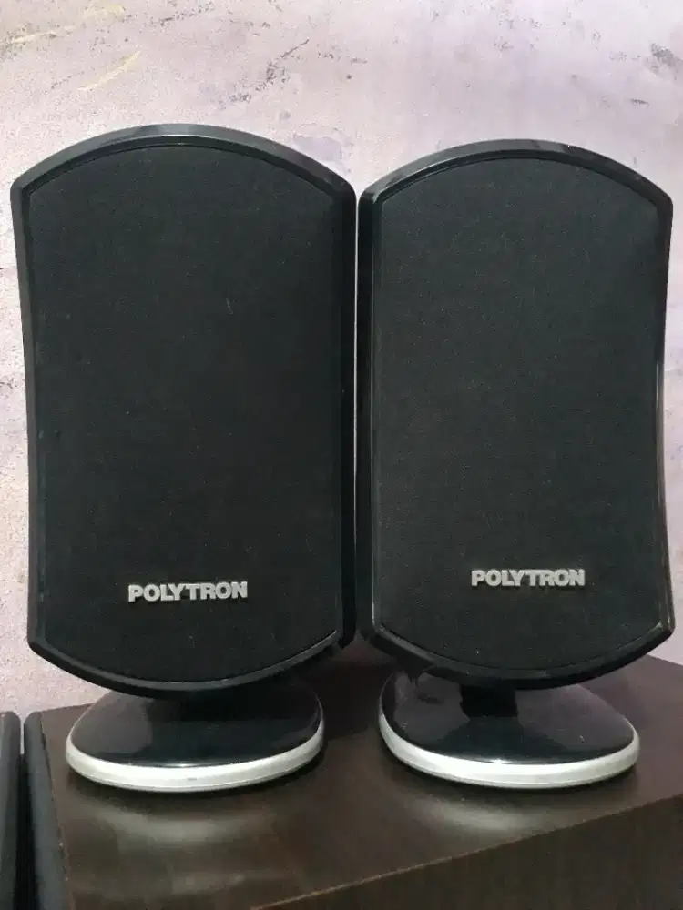 Speaker pasif polytron sepasang normal jaya