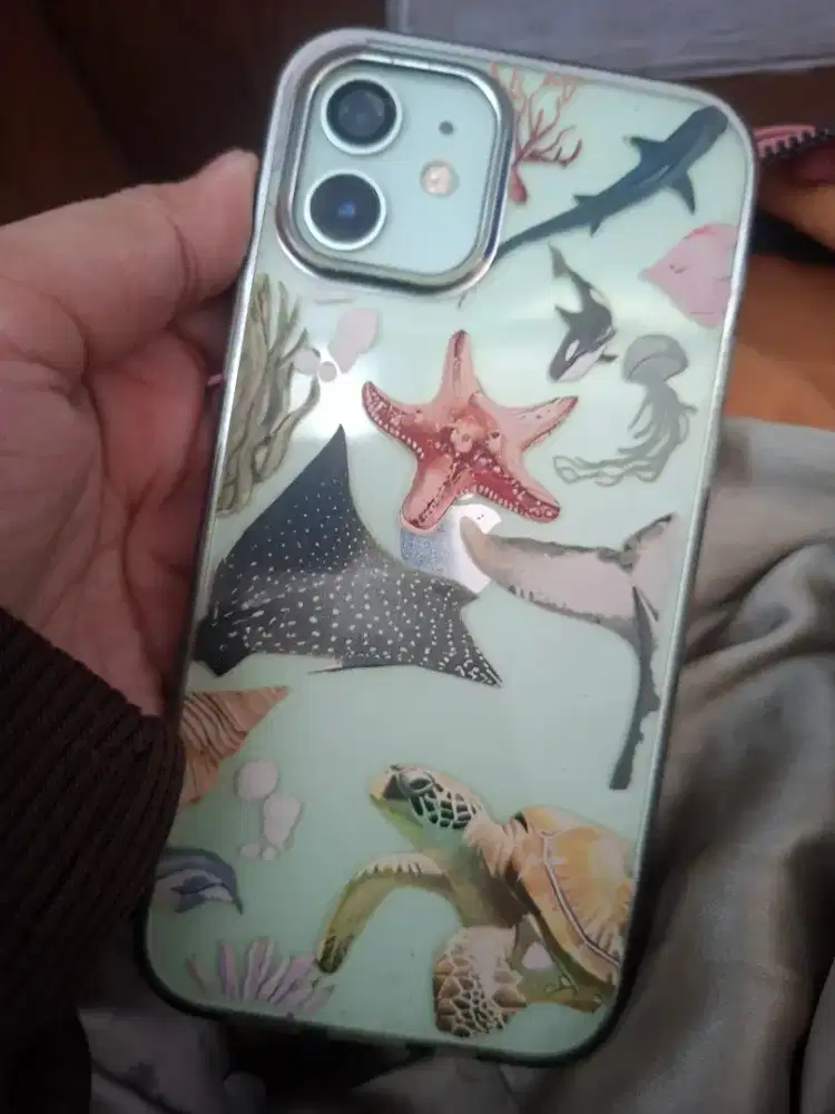 DI JUAL IPHONE 12 BIASA WARNA MINT SECOND
